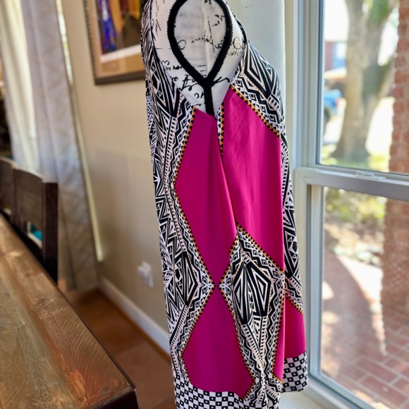 Pink & Black Sun Dress - Excellent Condition!! - Picture 8 of 9